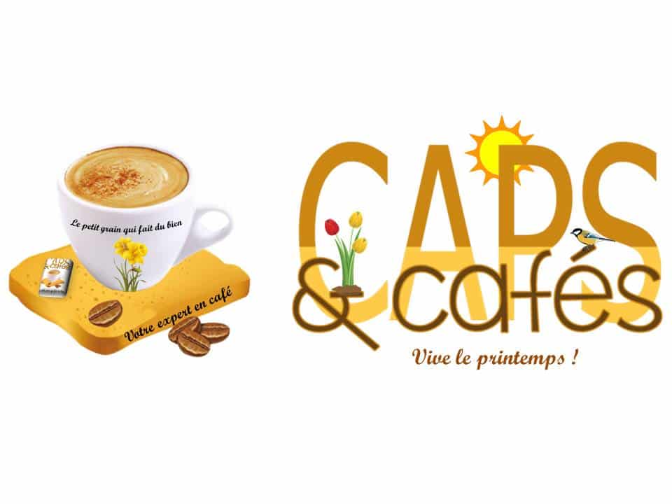 logo caps and cafés